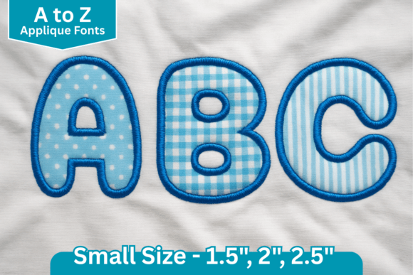Bubble Applique Embroidery Font: A Bold Choice for Crafters