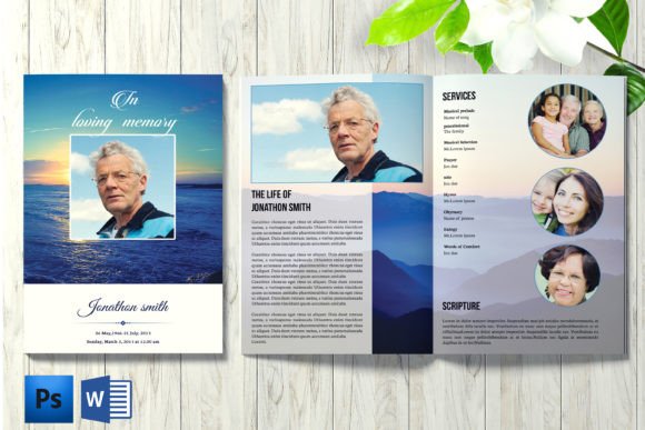 Designing a Dignified Farewell: A Guide to Funeral Program Templates