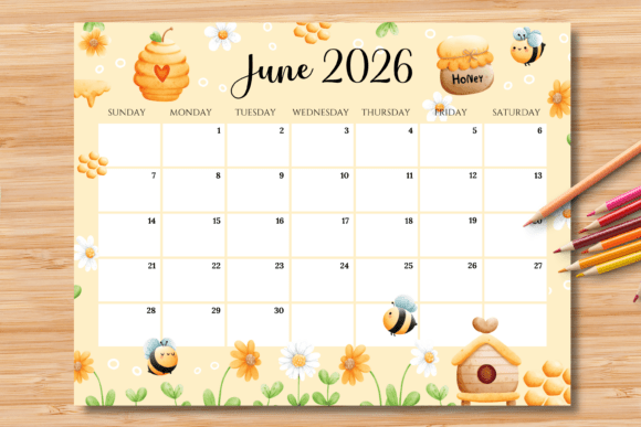 Editable/Fillable June 2026 Calendar: Your Digital Planning Toolkit