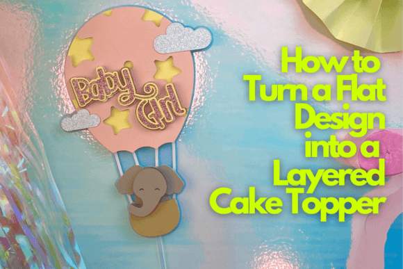 Master the Layered Cake Topper: 3D Craft Tutorial
