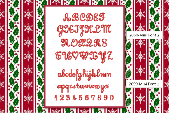 Mini Font 2: The Art of Embroidery and Micro-Typography