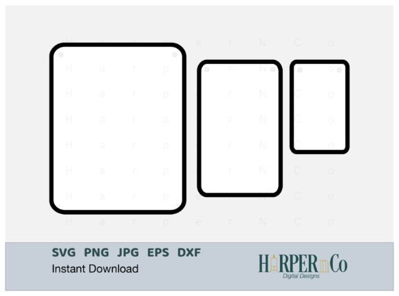 Rounded Rectangle Banner SVG Bunting for Creative Projects